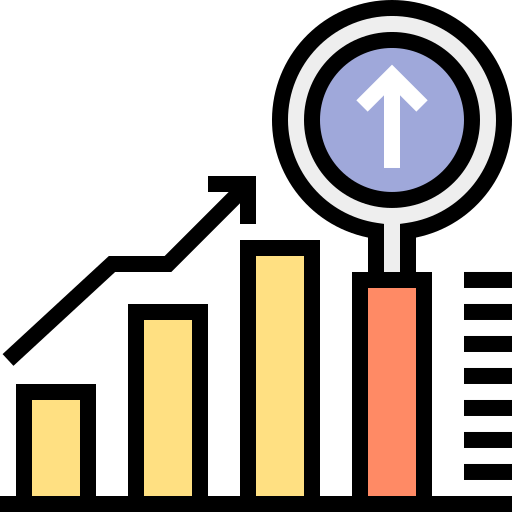 Shwoing graphs for growth in searche engine optimization